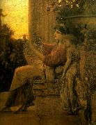 Gustav Klimt sapfo Sweden oil painting artist